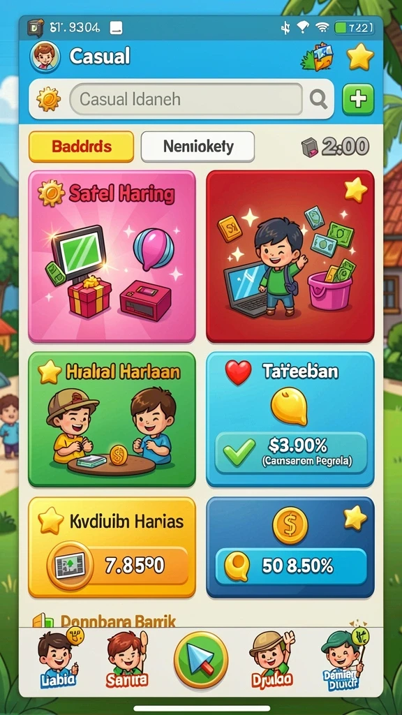 ajaib88 - Tampilan permainan slot yang menarik dan berwarna.