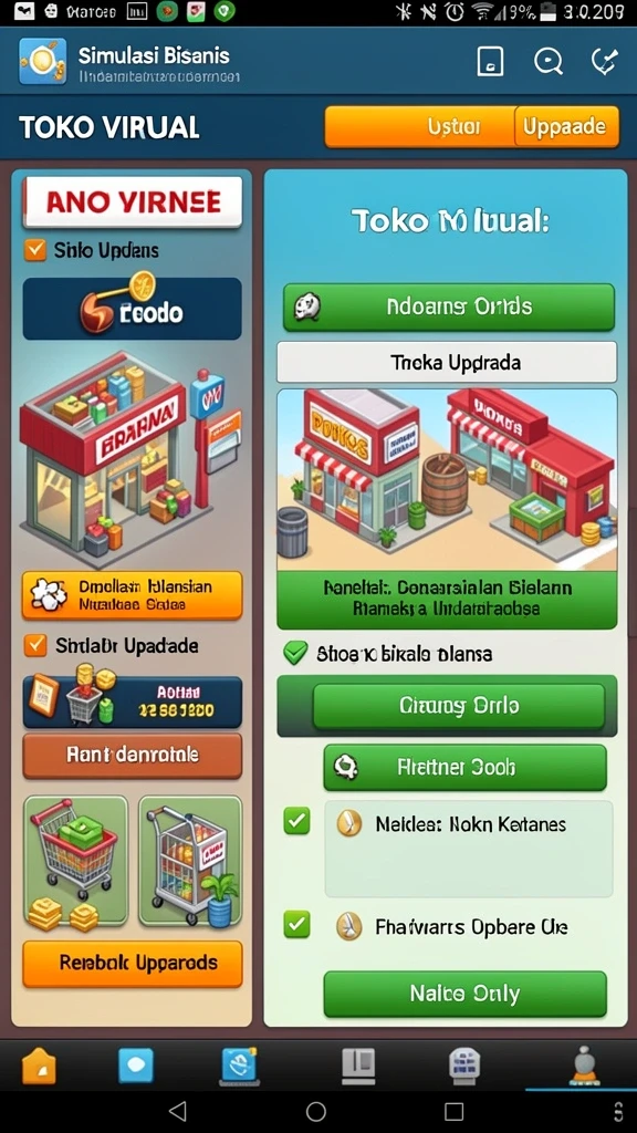 akunjp - Screenshot menunjukkan antarmuka permainan yang menarik.