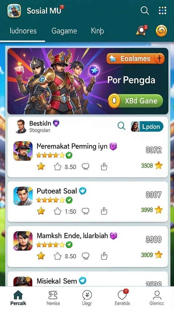 bigwin88 - Antarmuka aplikasi BIGWIN88 yang menarik dan modern.