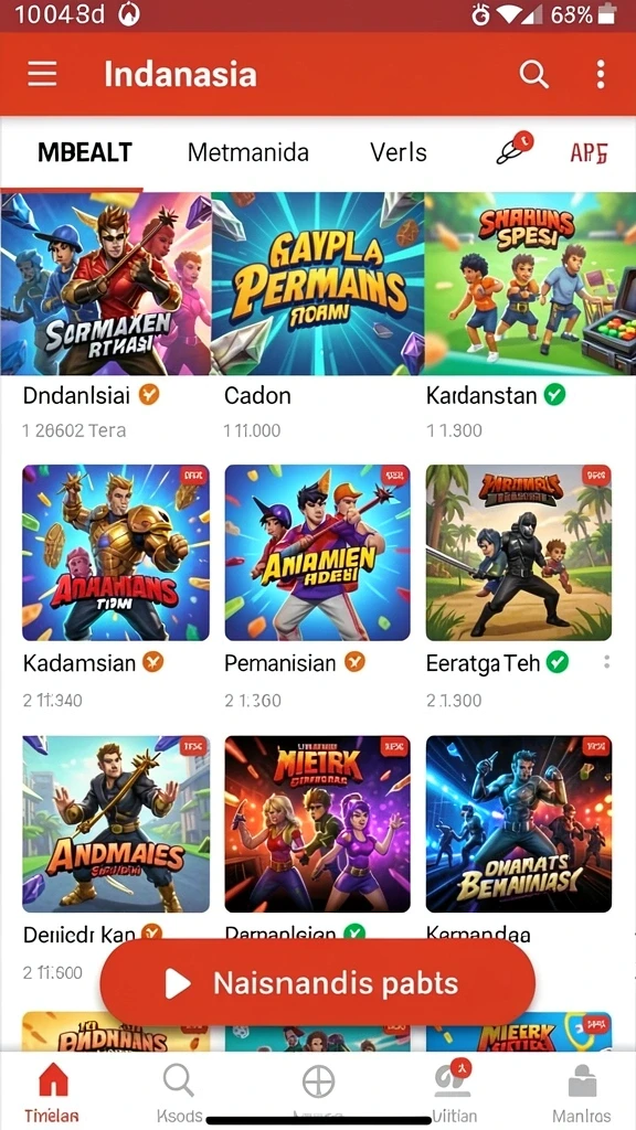idklub - Fitur turnamen yang memungkinkan kompetisi antar pemain.