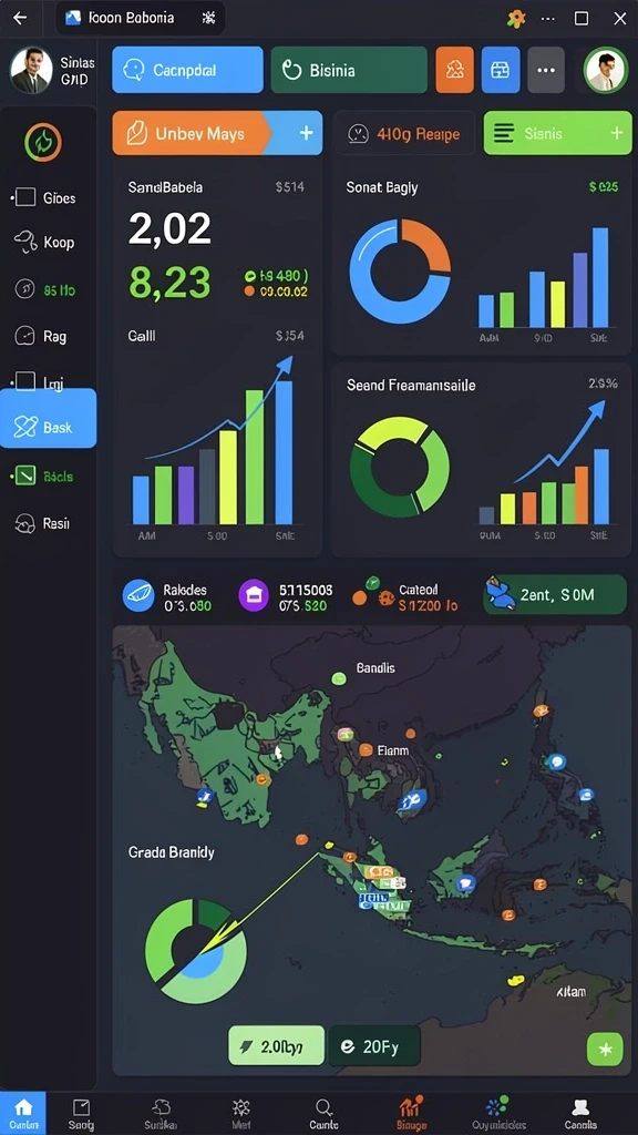 luckyrp - Screenshot menampilkan karakter utama dalam misi seru.