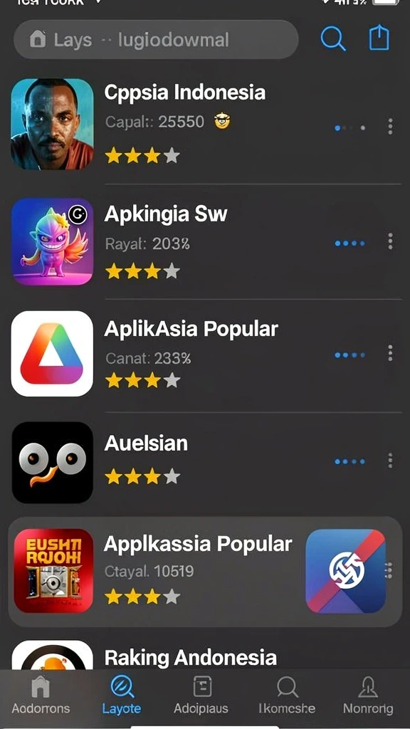 sm605 - Screenshot menunjukkan tampilan grafis yang memukau.