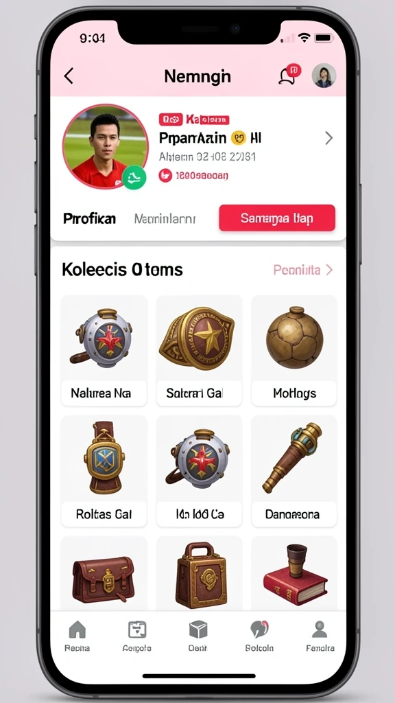 tv888 - Tampilan antarmuka yang menarik dan mudah digunakan.